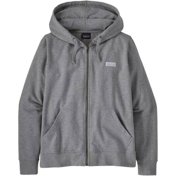 Patagonia Tops - Patagonia Women's Full Zip Organic Cotton Sweatshirt Hoody - Size Large